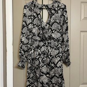 Heartloom silk wrap dress